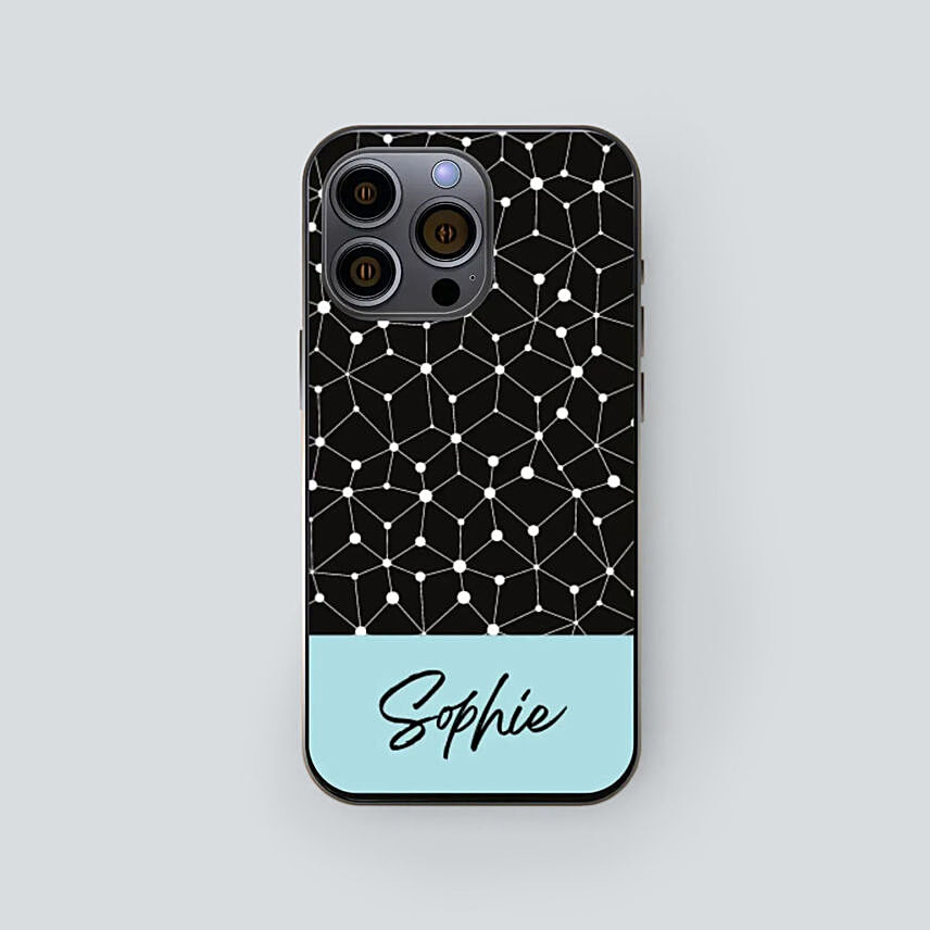 Personalised Name N Pattern Iphone 14 Pro Case