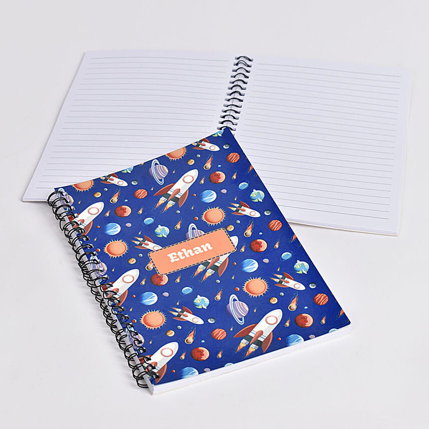 Personalised Note Book For Boy