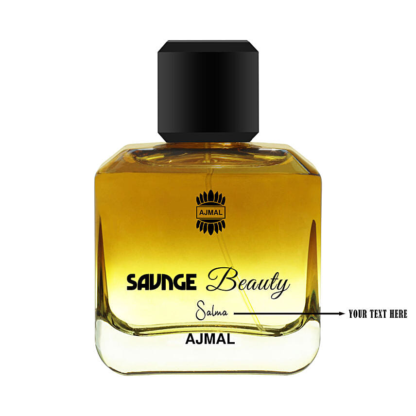 Personalised Savage Beauty 100ml By Ajmal Perfume