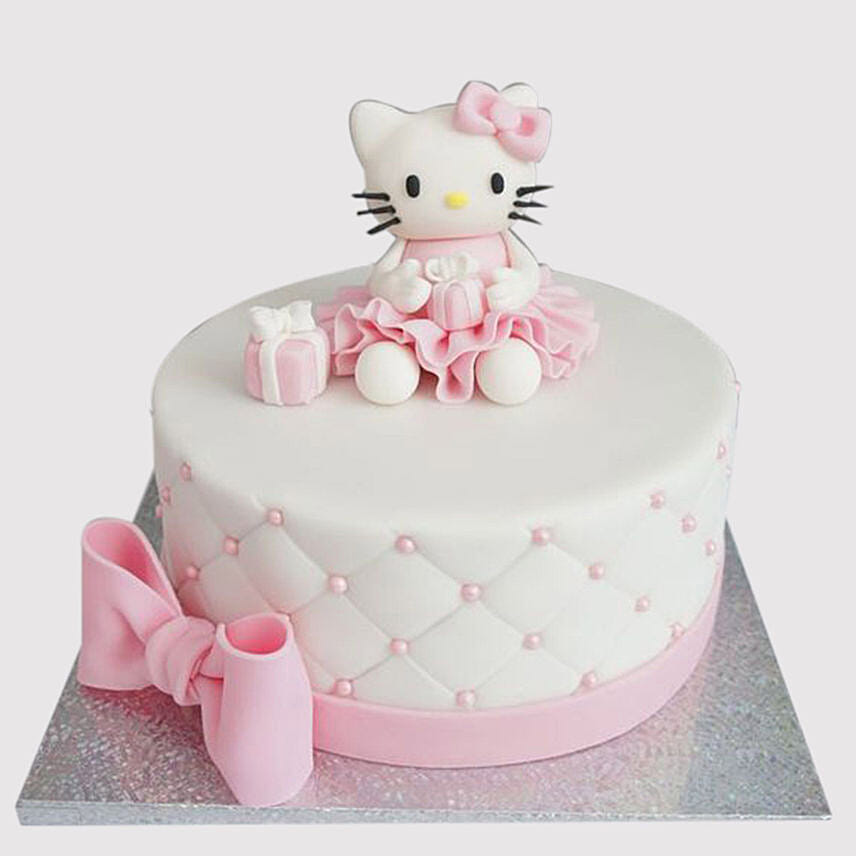 Princess Hello Kitty Vanilla Cake