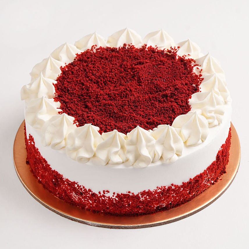 Red Velvet Cream Eggless Cake 1.5 Kg
