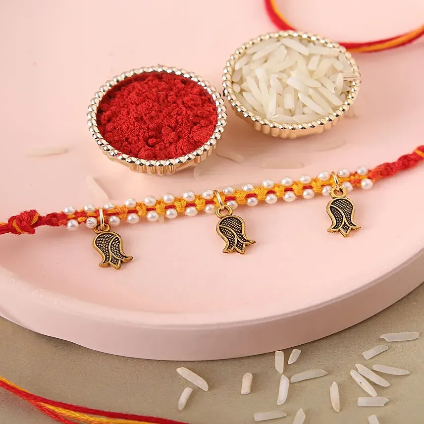 Sneh Feng Shui Beads Rakhi