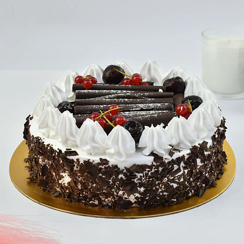 Sugar Free Black Forest One Kg Cake