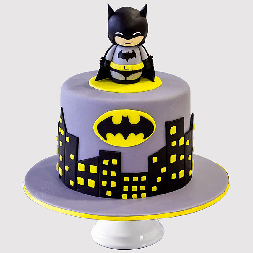 The Dark Knight Marble Cake