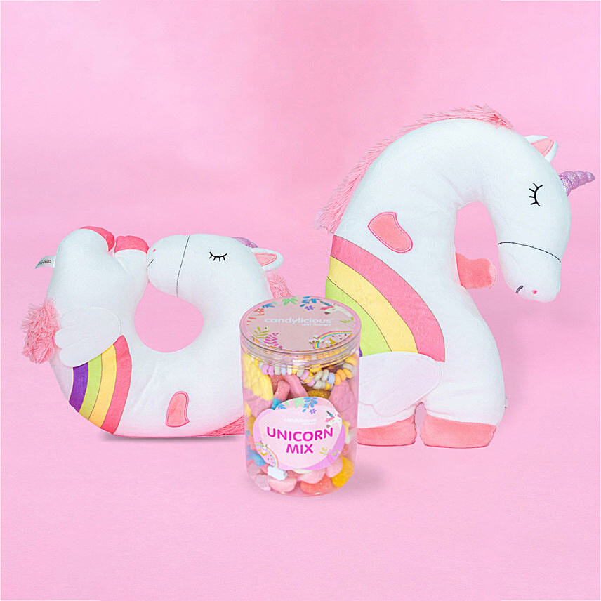 Unicorn Plush Pillow and Mix Combo