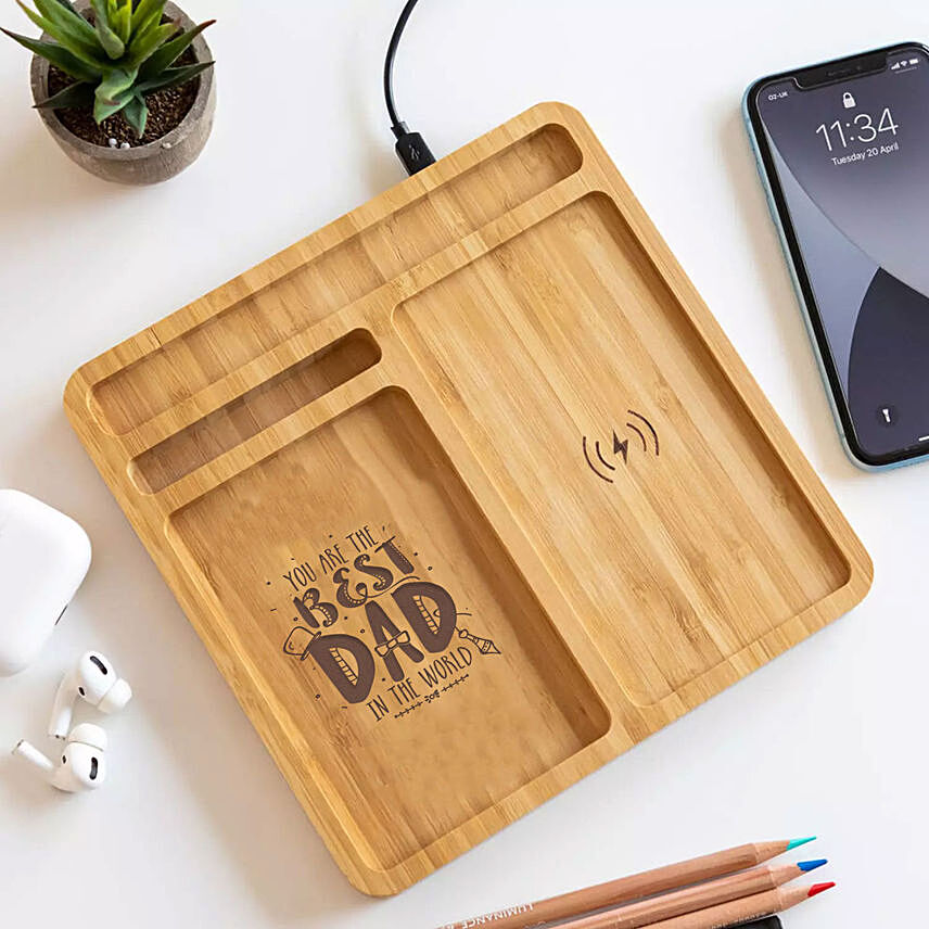 Wireless Charging Dock for Dad