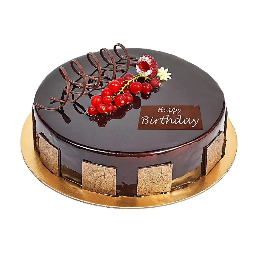 1 Kg Eggless Chocolate Truffle Cake For Birthday