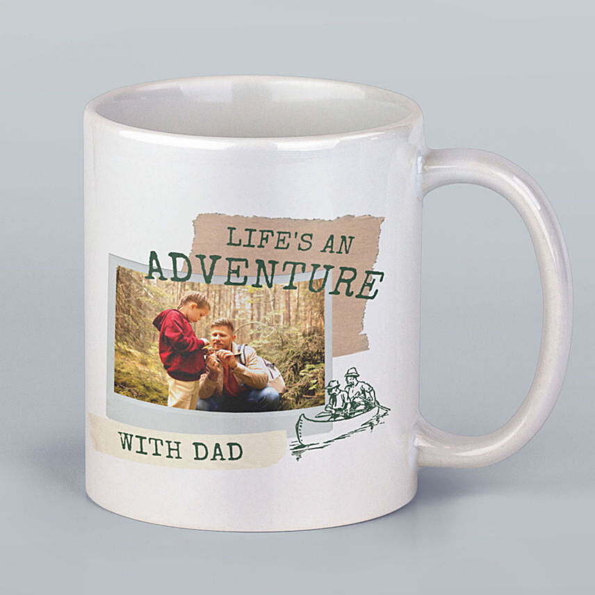 Adventure With Dad Personalized Mug