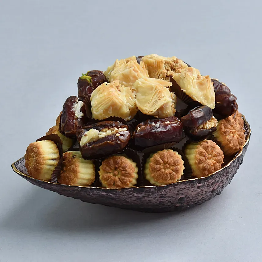Arabic Sweets in a Bowl
