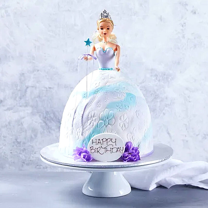 Barbie Birthday Vanilla Cake- 2.5 Kg