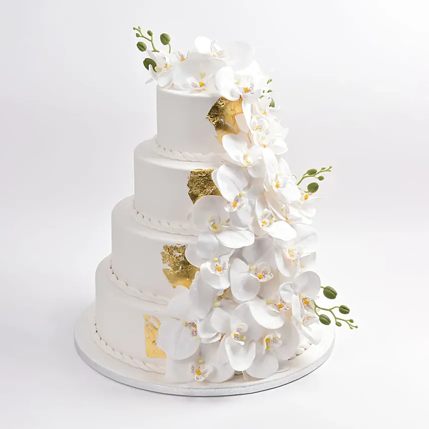 Blissful Wedding Chocolate Cake