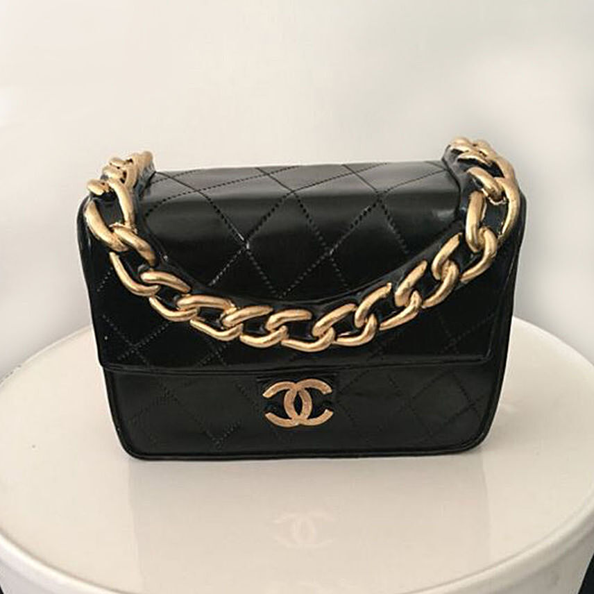 Chanel Themed 3D Cake Marble