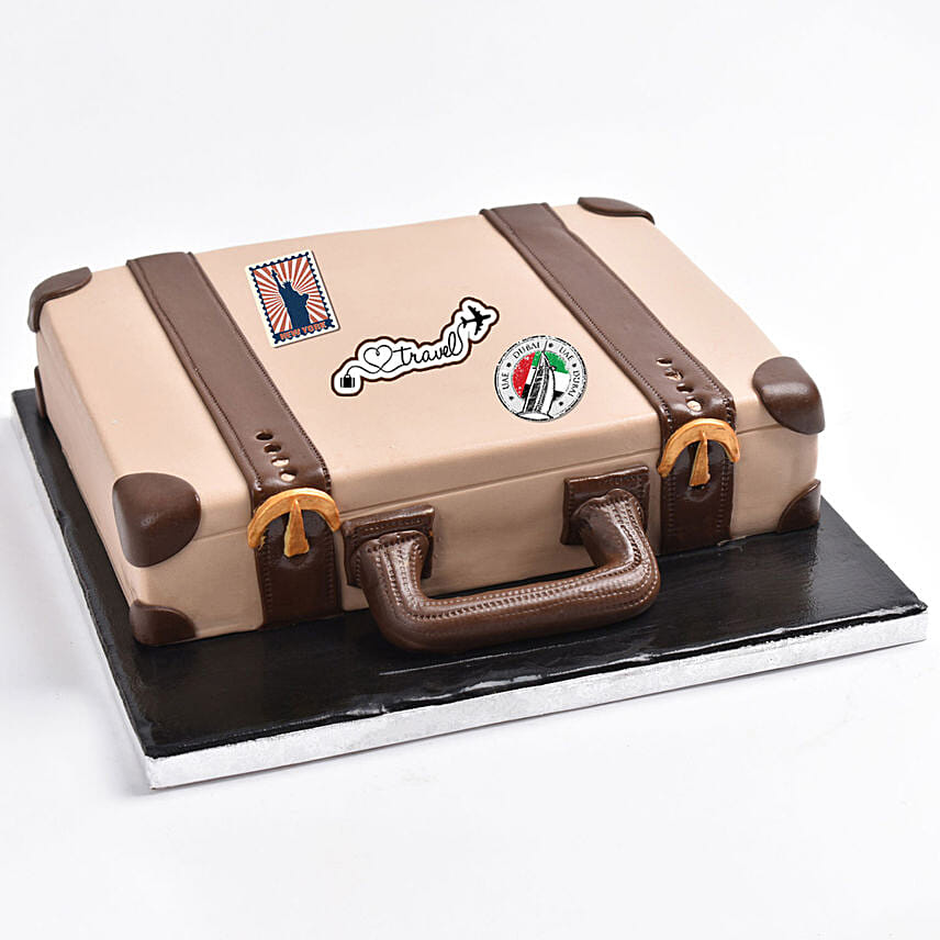 Chocolate Suitcase Cake