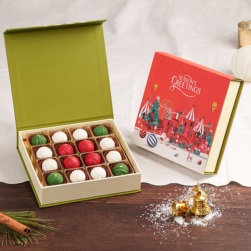 Christmas Joy Chocolate Truffles