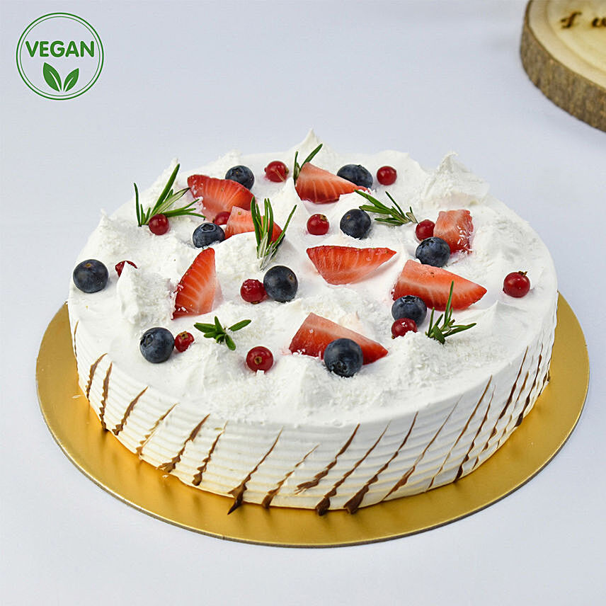 Crunchy Vegan Vanilla Cake 1 Kg