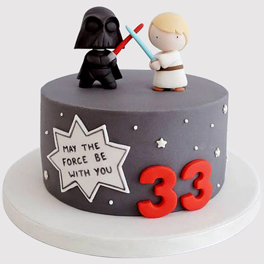 Designer Star Wars Marble Cake