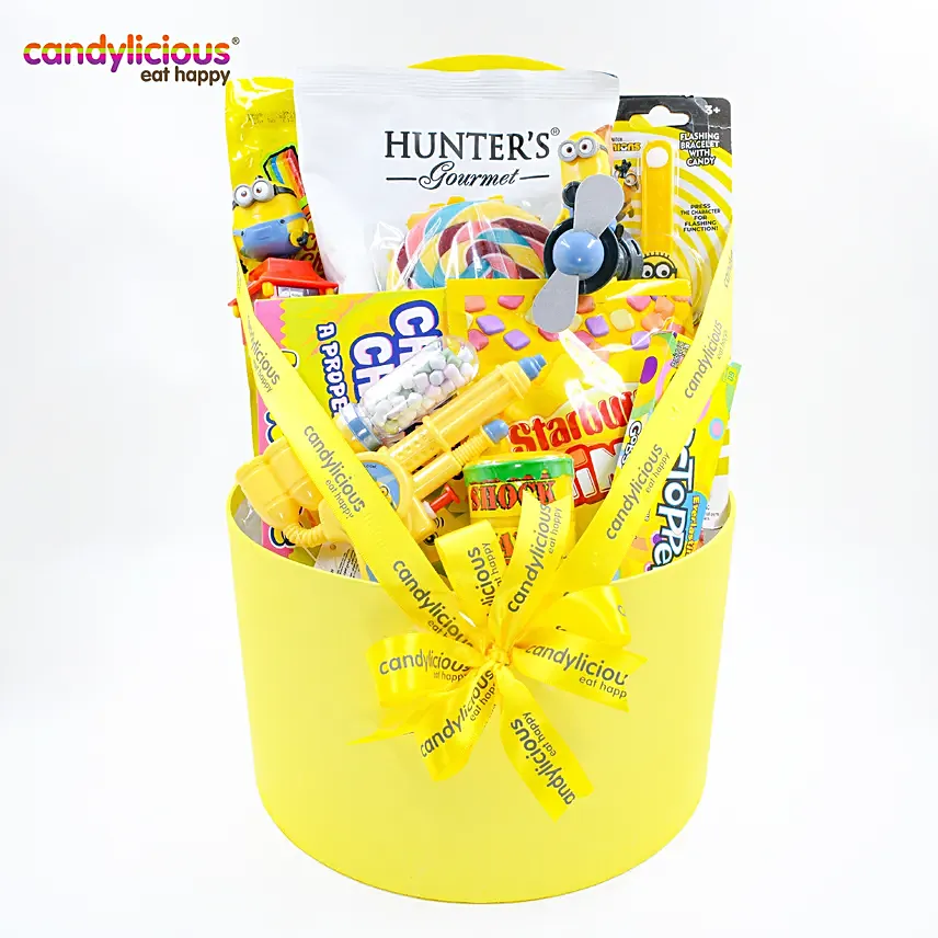 Candylicious Minion Character Giftbox Hamper