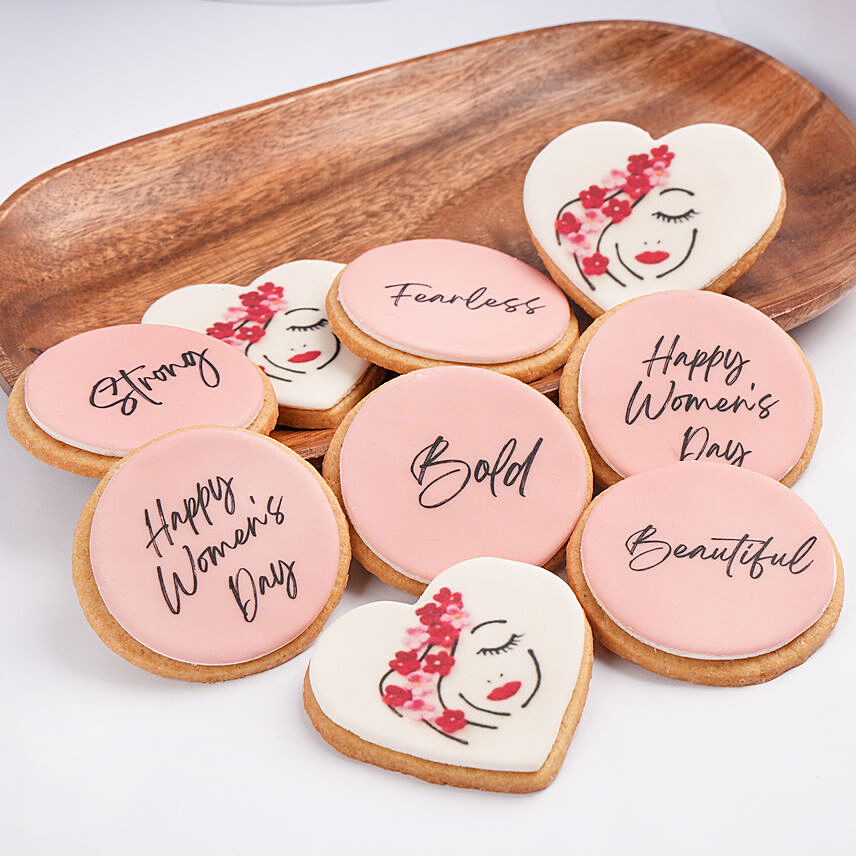 Womens Day Cookies 6 Pcs