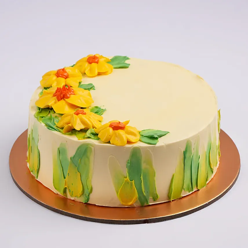 Daffodils Chocolate Cake 4 Portion