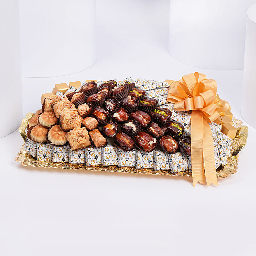 Delightful Eid Wishes Medium Platter