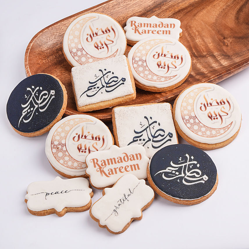 كوكيز رمضان - بوكس 12 قطعة كوكيز بالزبدة الغنية