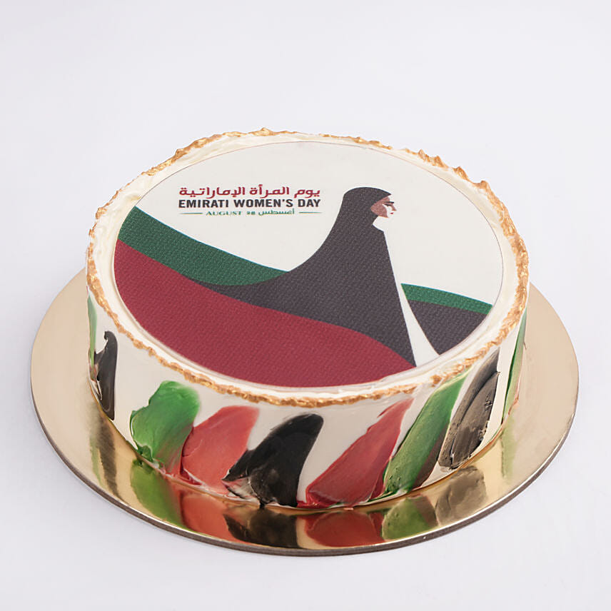 Emirati Womens Day Cake 8 Portion