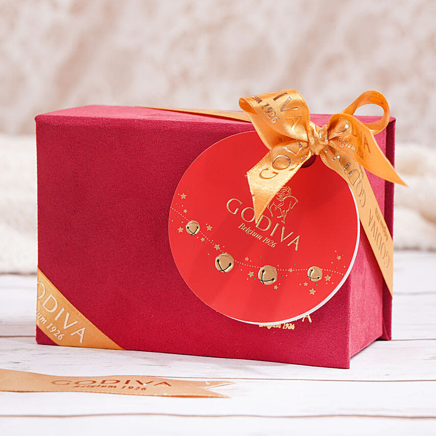 Red Colour Godiva Gift Box