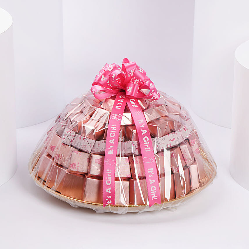 It’s a Girl Chocolate Platter