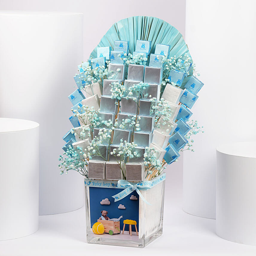 Little Angel Chocolate Arrangement
