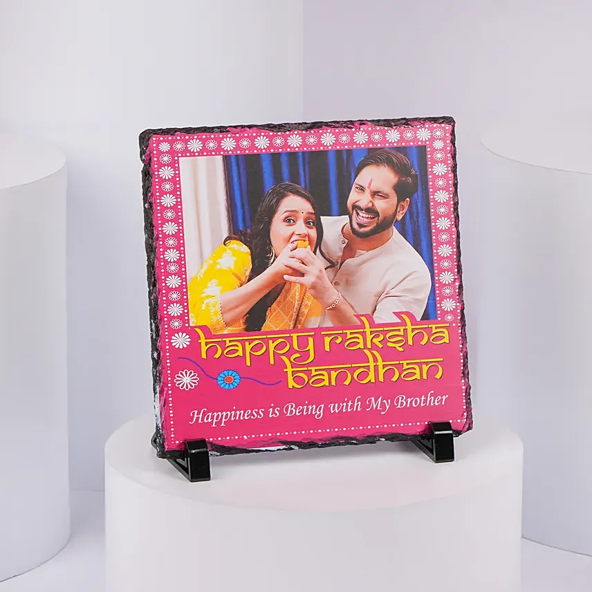 Happy Raksha Bandhan Photo Frame: Personalised Gifts for Rakhi