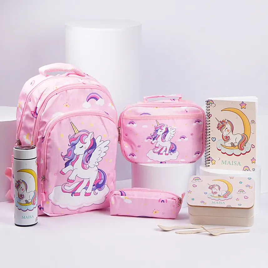 All In One Back To School Combo Unicorn Design: Back to School Gifts