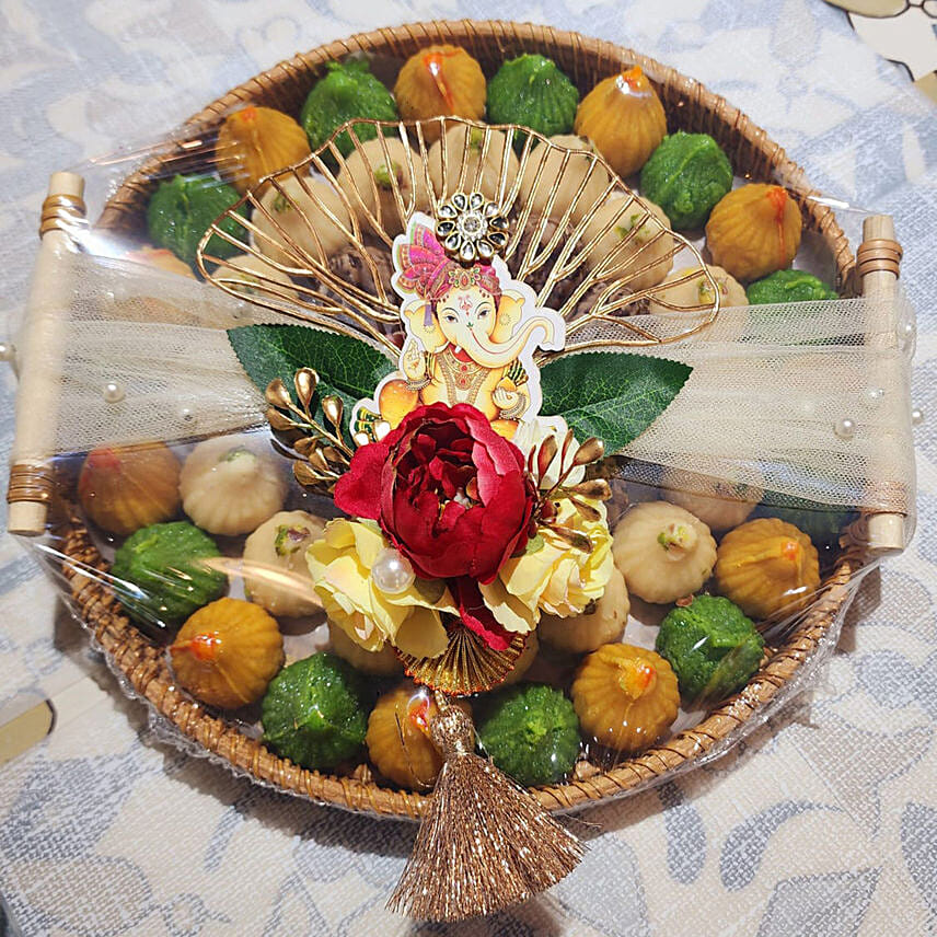 Assorted 51 piece Modak: Indian Sweets 