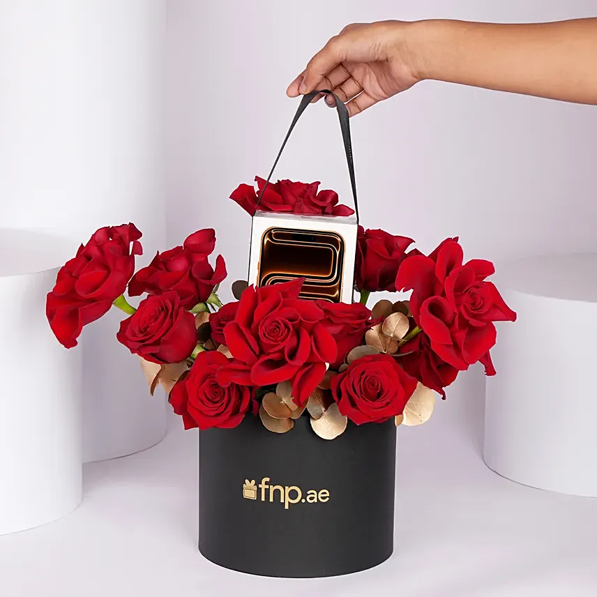 iPhone 17 Pro Surprise Gift Box With Flowers Middle East Version: Electronics Accessories