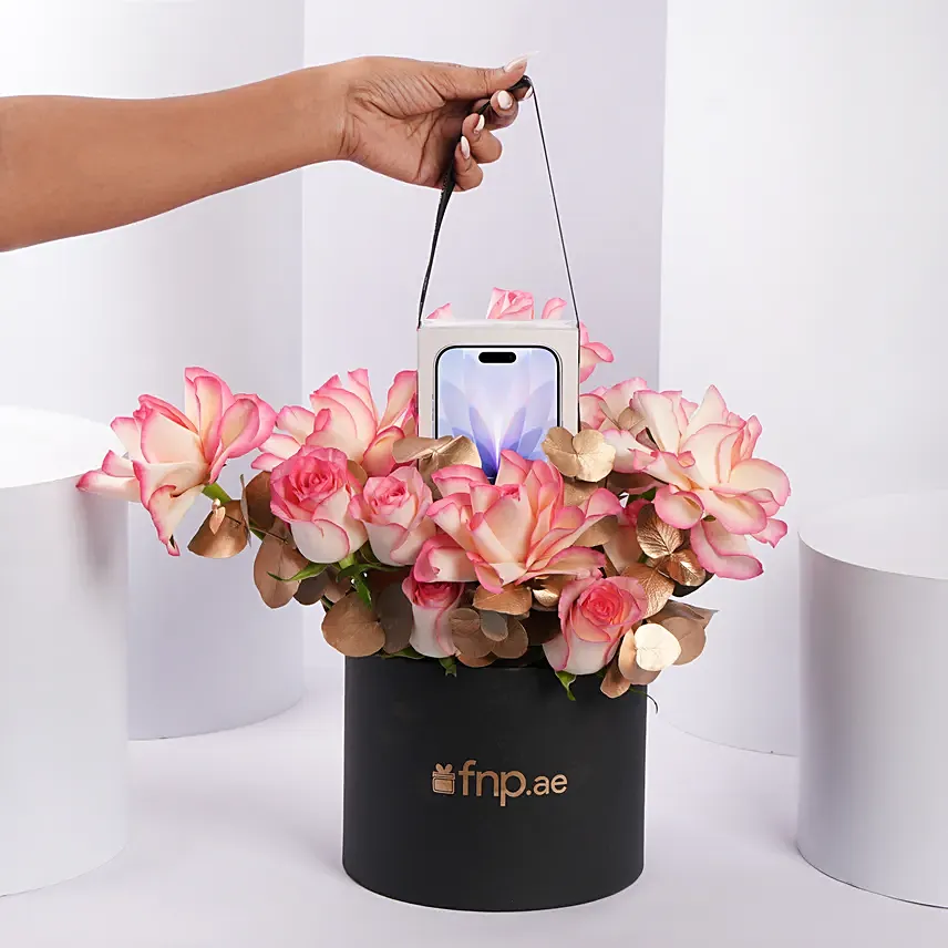 iPhone 17 Surprise Gift Box With Flowers Middle East Version: 