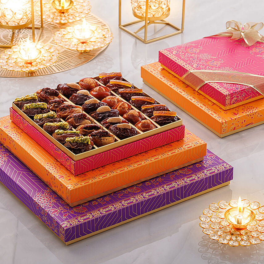 Bateel Assorted Dates Diwali Lavanya Collection: Bateel Gifts