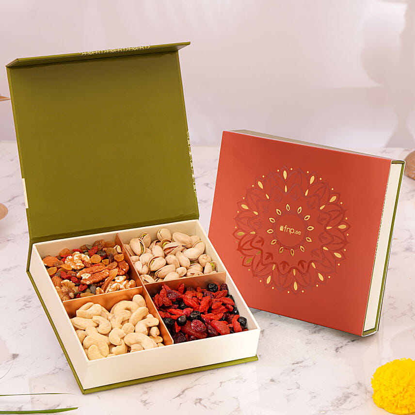 Diwali Dry Fruit Delight Box: Dry fruit Hampers for Diwali