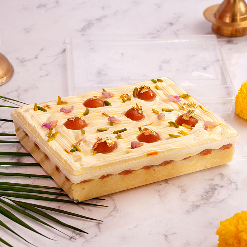 Gulab Jamun Deepavali Cake: Diwali Cakes