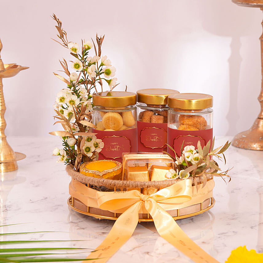 Happy Diwali Treats Hamper: Diwali Gift Hampers