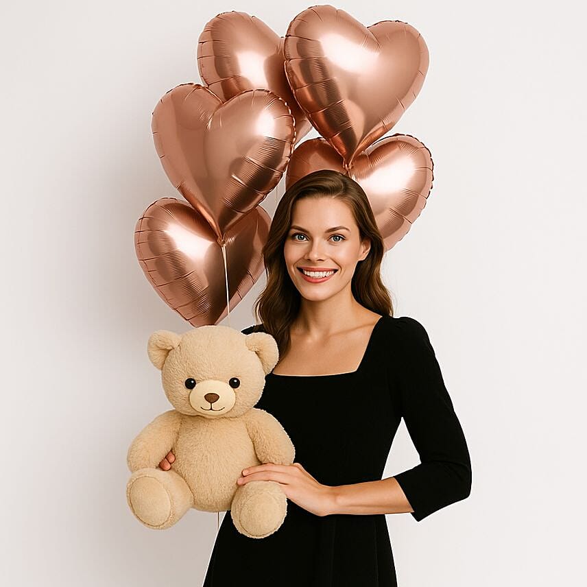 Hearts of Rose Gold: 