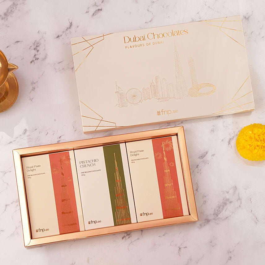Flavors of Dubai Chocolate Diwali Collection: Diwali Chocolates