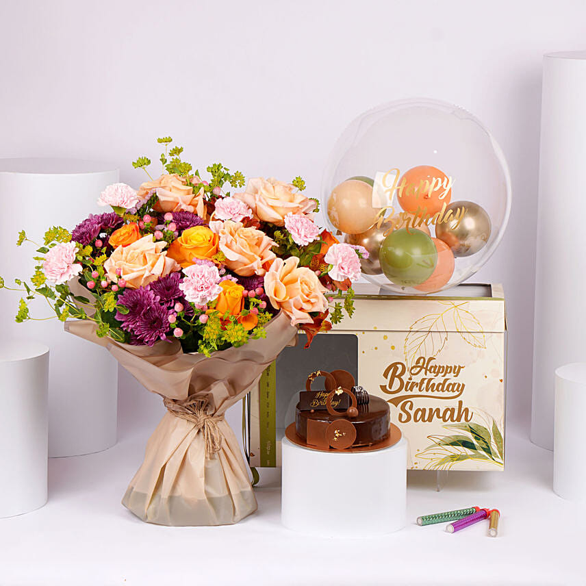Personalised Birthday Gift Box: 