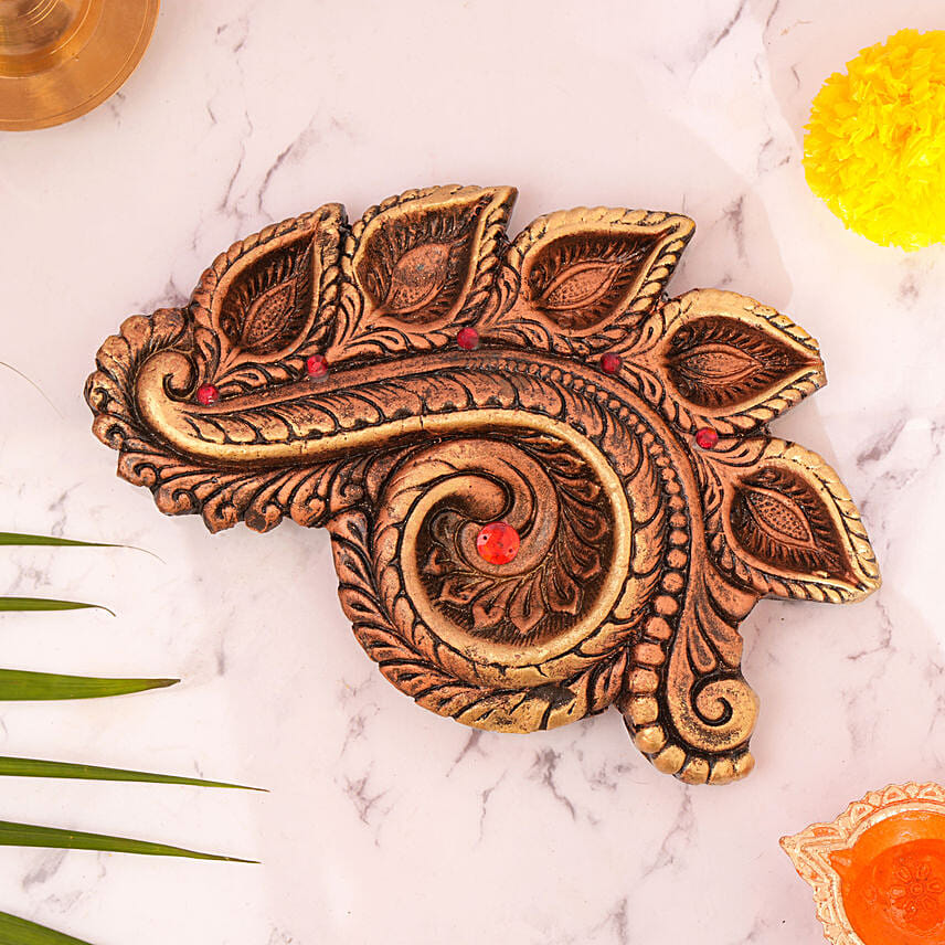 Panch Diyas Premium 8 inches: Diwali Diya