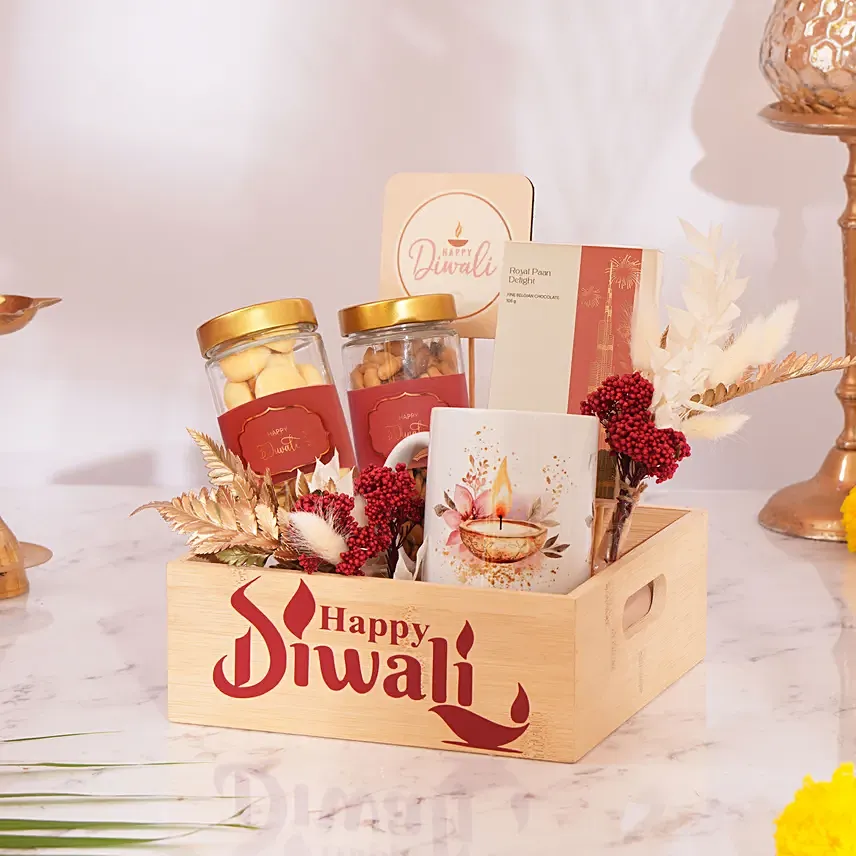 Mangalmay Diwali Basket Mangalmay Diwali Basket: Dry Fruit Hampers for Diwali