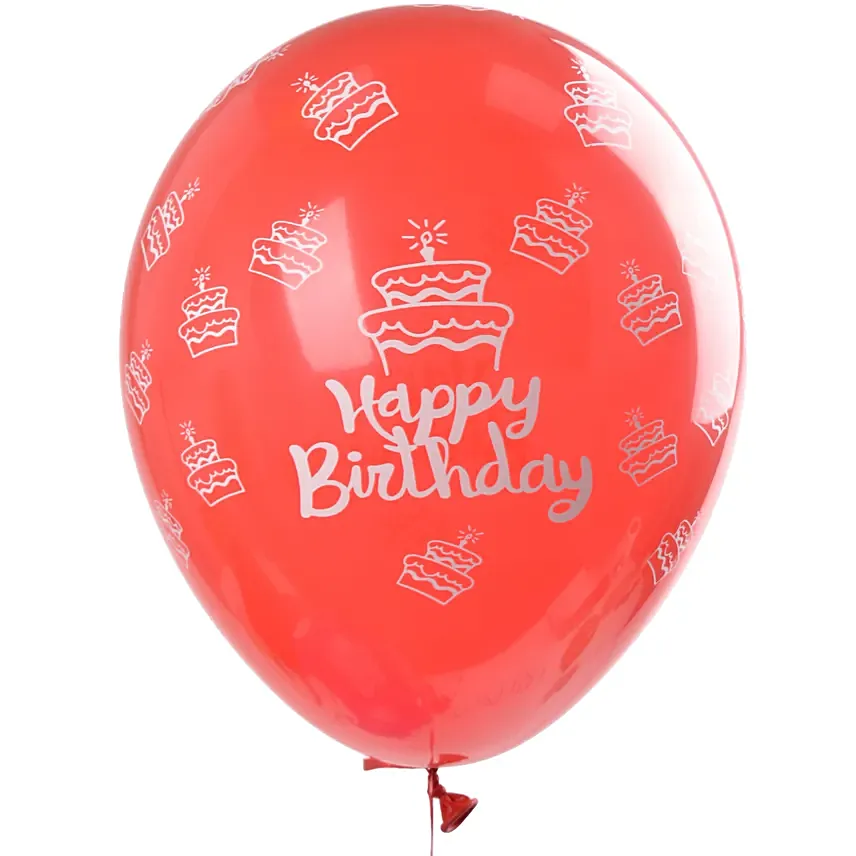 2 Birthday Latex Balloons