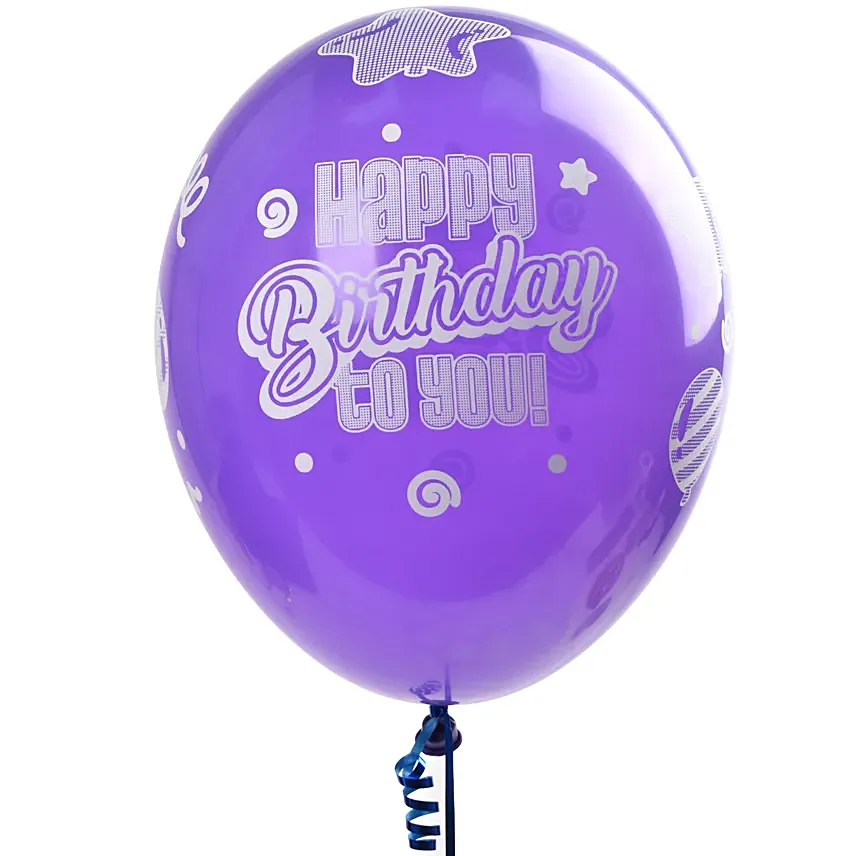 2 Birthday Latex Balloons