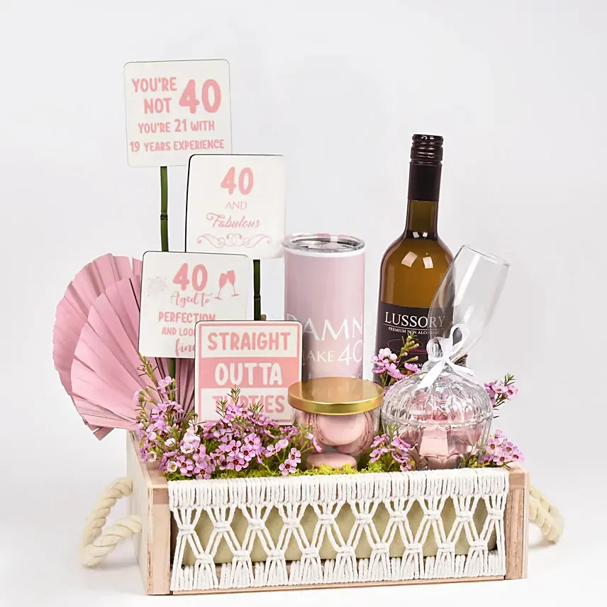 40th Birthday Hamper 40th Birthday Hamper: New Arrival hampers