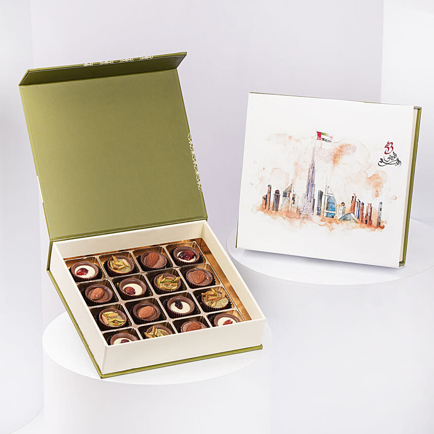 بوكس شوكولاتة العيد الوطني بوكس شوكولاتة العيد الوطني: هدايا اليوم الوطني