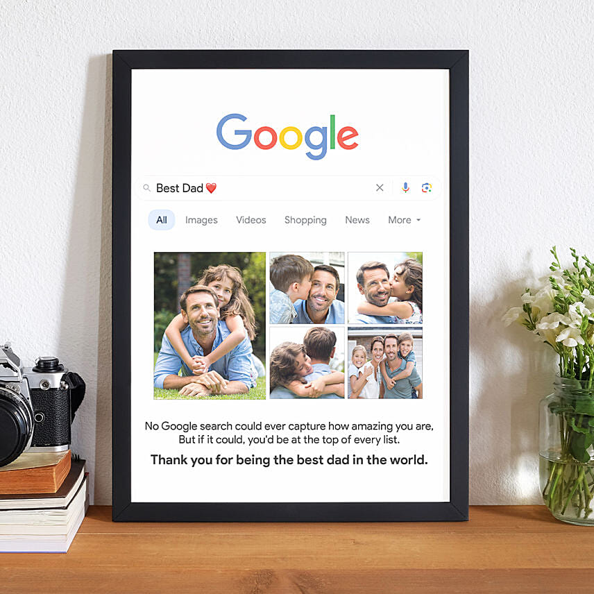 Amazing Father Photo Frame Amazing Father Photo Frame: Personalized Father's Day Gifts