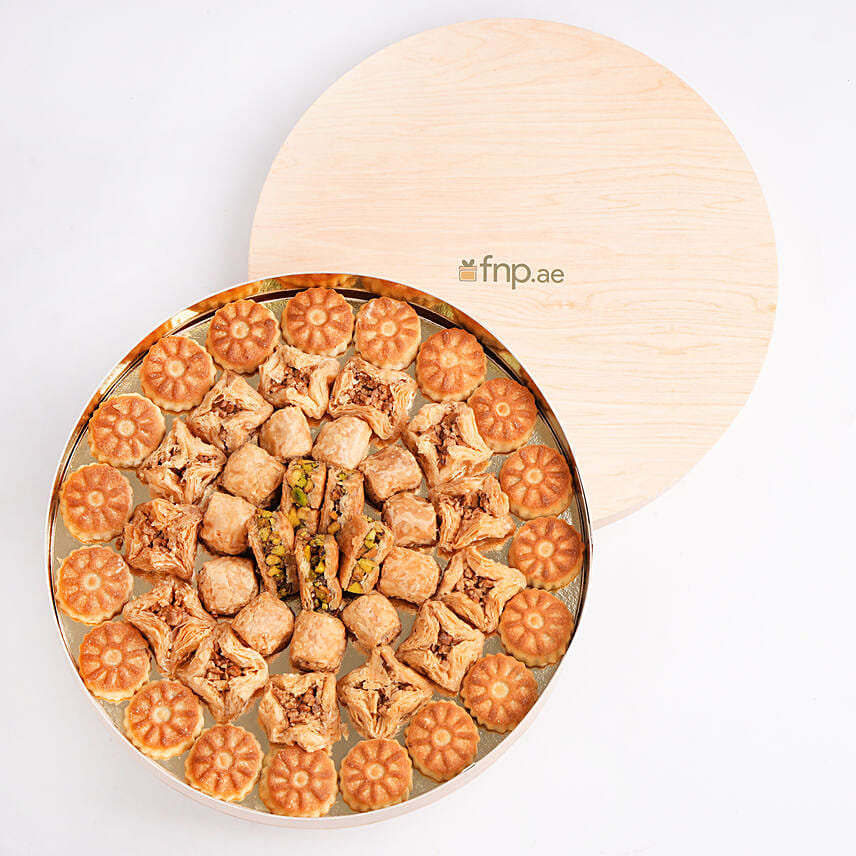 Baklava and Mamoul Indulgence Box Baklava and Mamoul Indulgence Box: