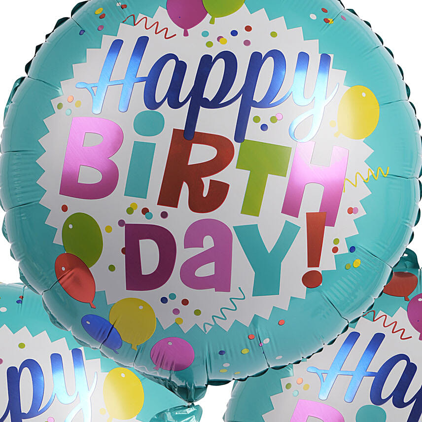 Balloon Birthday 3pcs